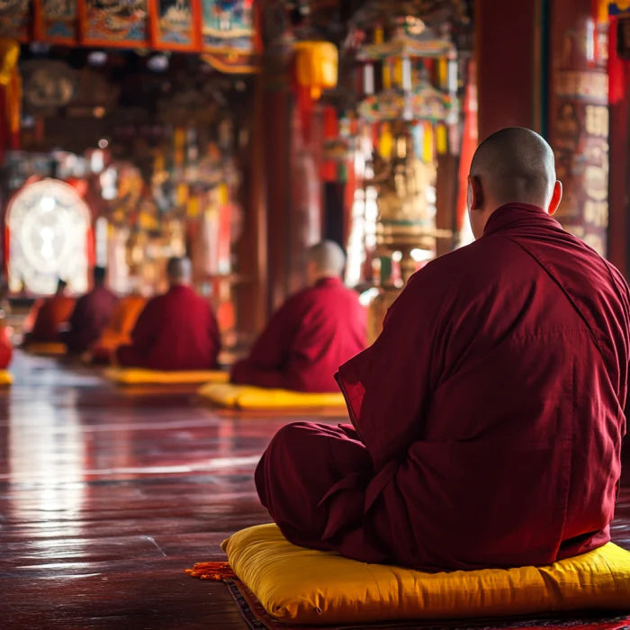 Meditation in Tibetan Buddhism and the Spiritual Energy of Zen Blessing Crystals