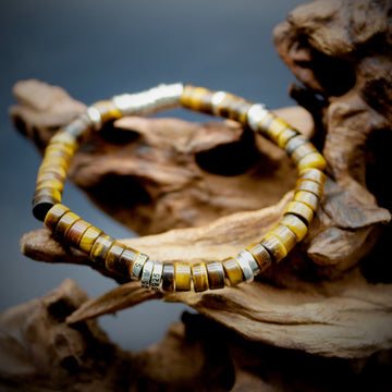 Matuna - Natural Tiger Eye Stone Bracelet