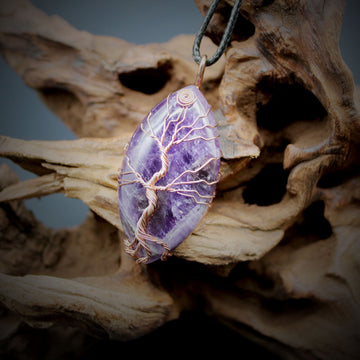 Spiritual Energy Super Amethyst Pendant